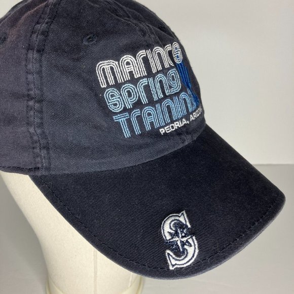Seattle Mariners Spring Training Peoria Arizona Blue Adjustable Hat - Picture 3 of 10